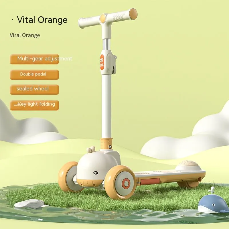 Multifunksjonell scooter for barn